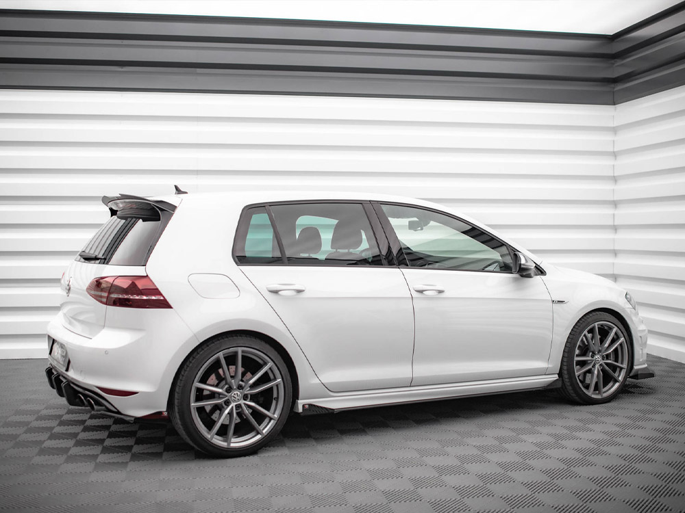 Street PRO Side Skirts Diffusers (+flaps) VW Golf R MK7 (2013-2016) - Image 2