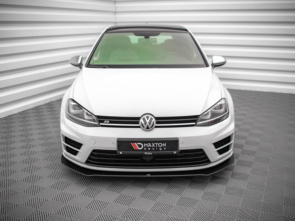 Street PRO Front Splitter V.1 VW Golf R MK7 (2013-2016) - Image 2