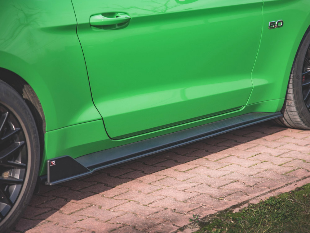 Street PRO Side Skirts Diffusers V.2 Ford Mustang GT MK6 Facelift (2017-) - Image 3