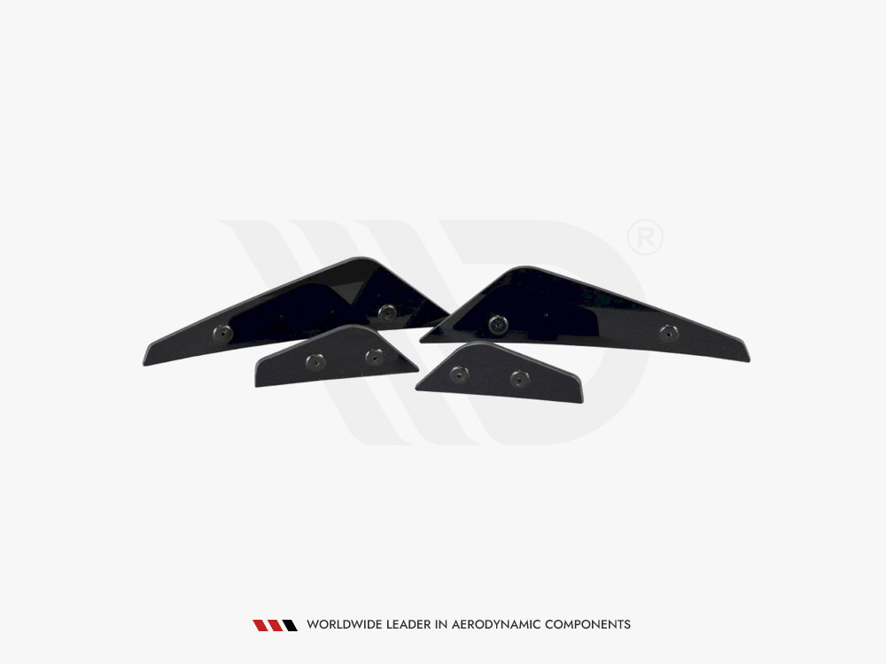 Front Bumper Wings (Canards) Ford Fiesta MK8 ST / St-line - Image 4