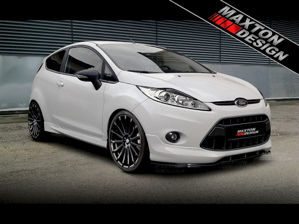 Side Skirts (ST / Zetec S Look) Ford Fiesta MK7 - 3 Door - Image 2