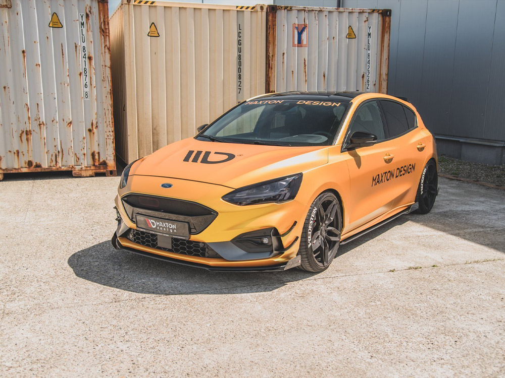 Street PRO Front Splitter + Flaps Ford Focus ST / ST-Line Mk4 - Image 2