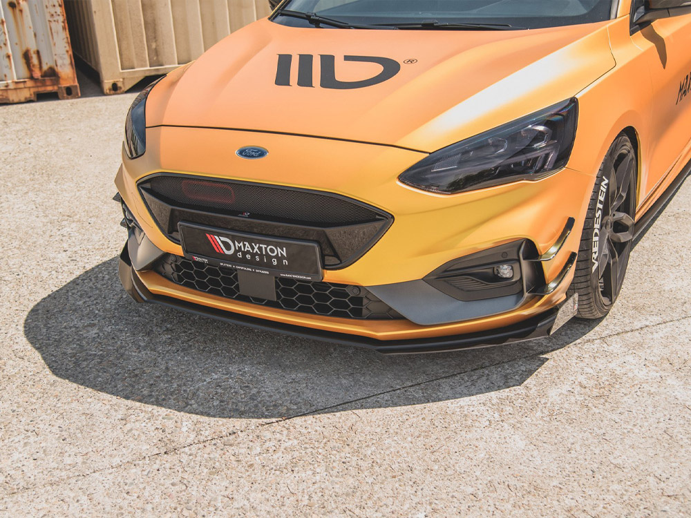 Street PRO Front Splitter + Flaps Ford Focus ST / ST-Line Mk4 - Image 3