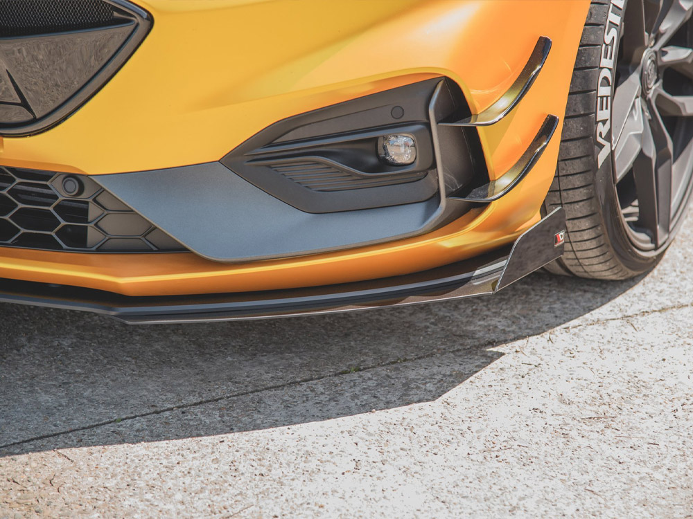Street PRO Front Splitter + Flaps Ford Focus ST / ST-Line Mk4 - Image 6
