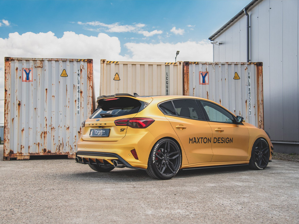 Street PRO Rear Side Splitters Ford Focus ST Mk4 - Image 2