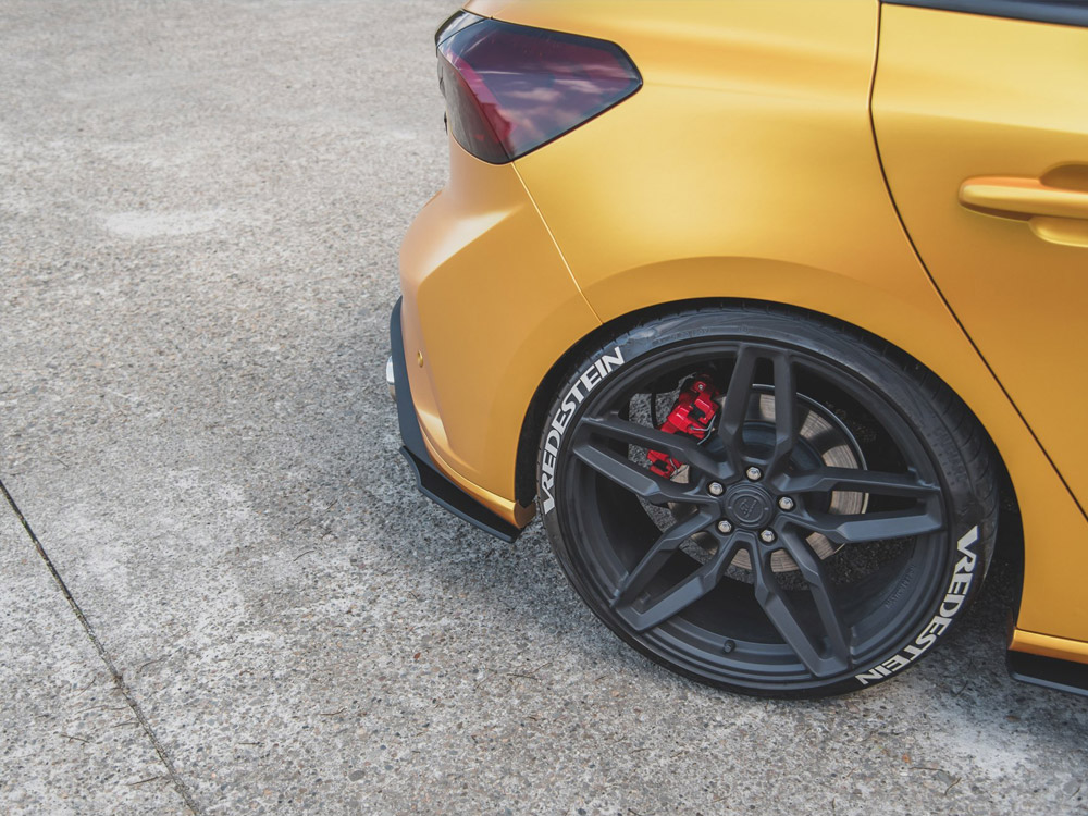 Street PRO Rear Side Splitters Ford Focus ST Mk4 - Image 6