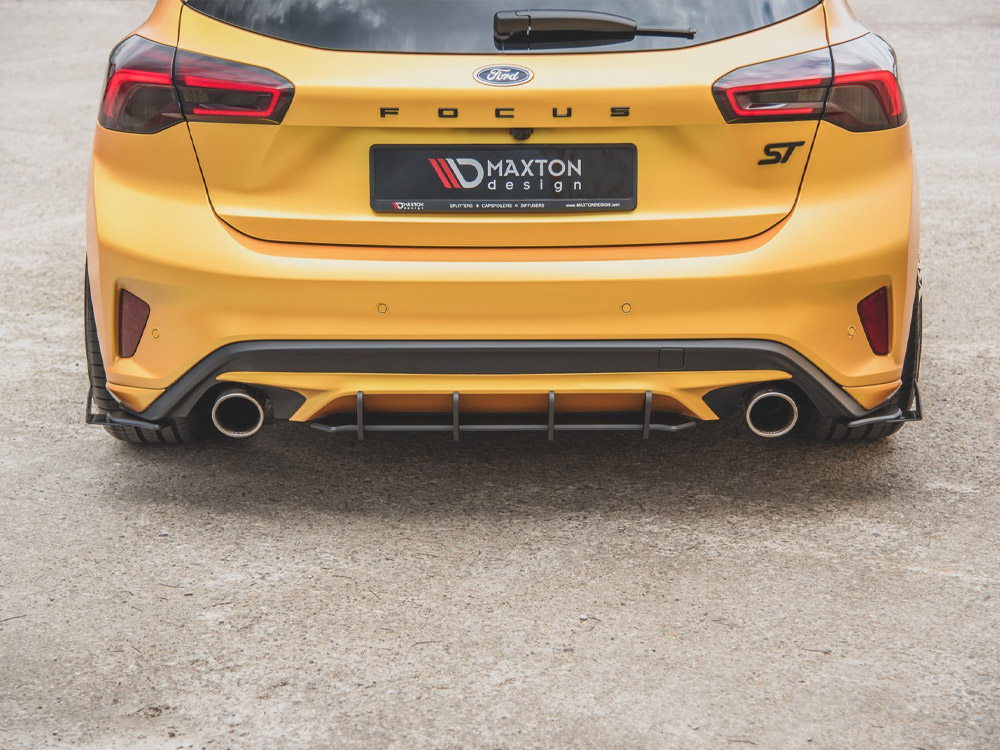 Street PRO Rear Side Splitters (+flaps) Ford Focus ST Mk4 - Image 3