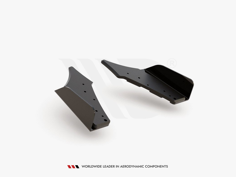 Street PRO Rear Side Splitters (+flaps) Ford Focus ST Mk4 - Image 7