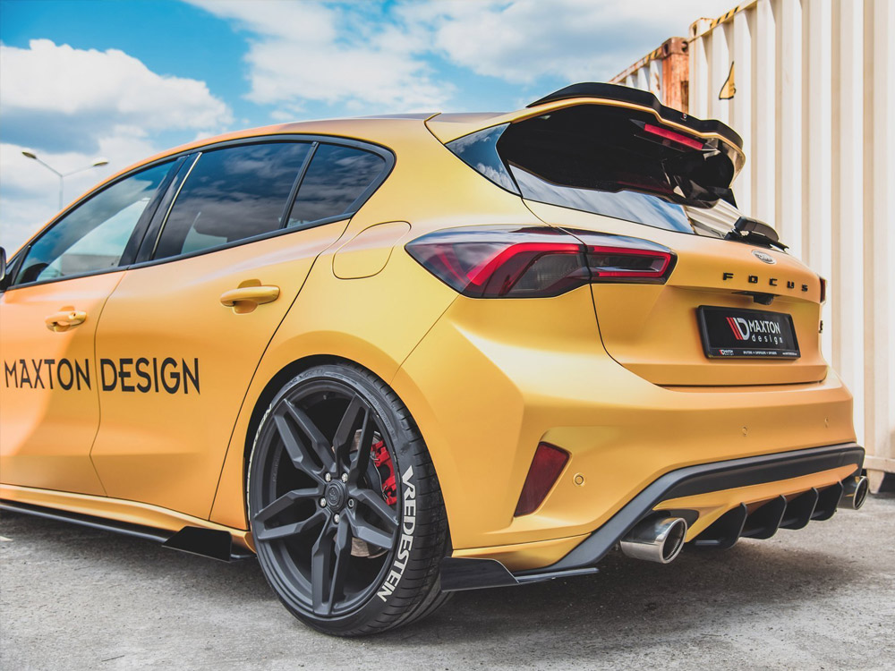 Street PRO Rear Side Splitters (+flaps) Ford Focus ST Mk4 - Image 2
