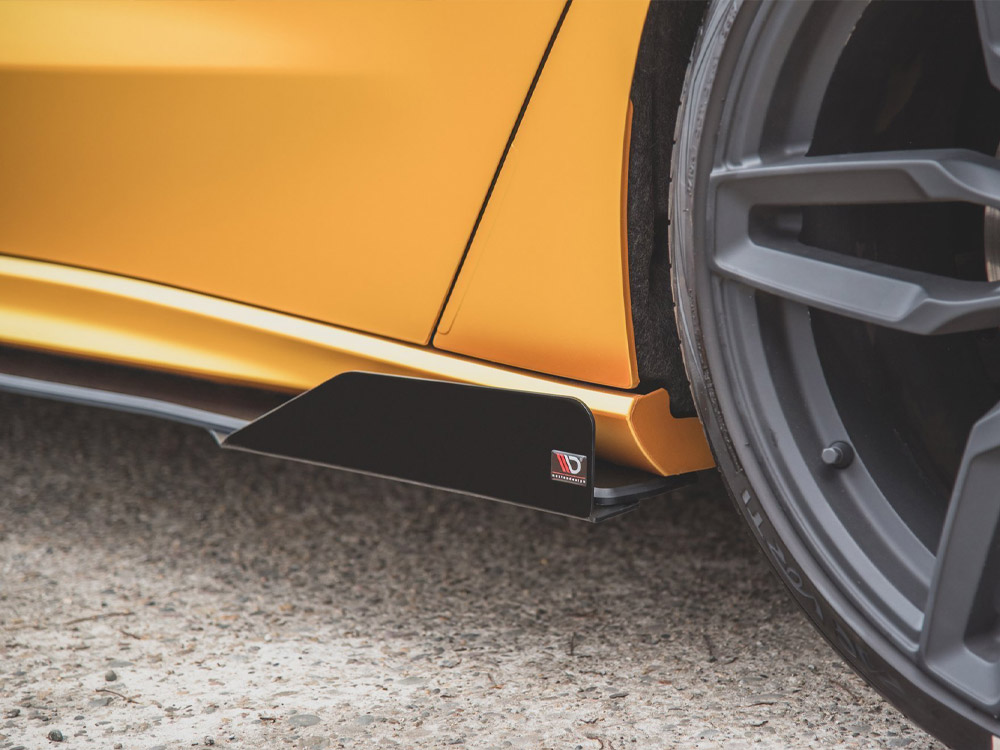 Street PRO Side Skirt Diffusers (+flaps) Ford Focus ST / ST-Line Mk4 - Image 5
