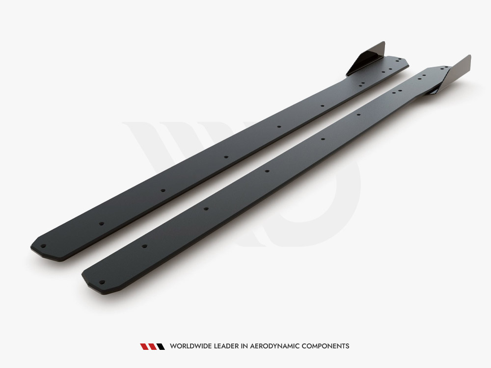 Street PRO Side Skirt Diffusers (+flaps) Ford Focus ST / ST-Line Mk4 - Image 7