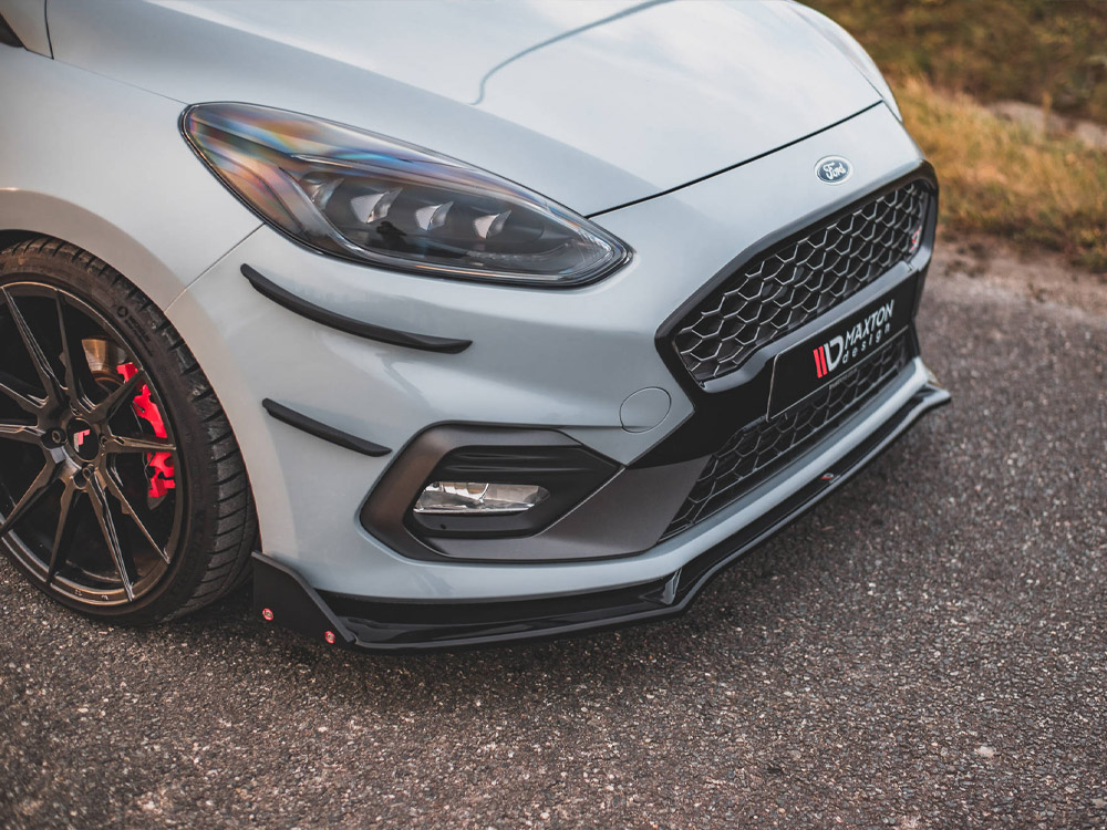 Front Bumper Wings (Canards) V.3 Ford Fiesta MK8 ST / St-line (2017-) - Image 5