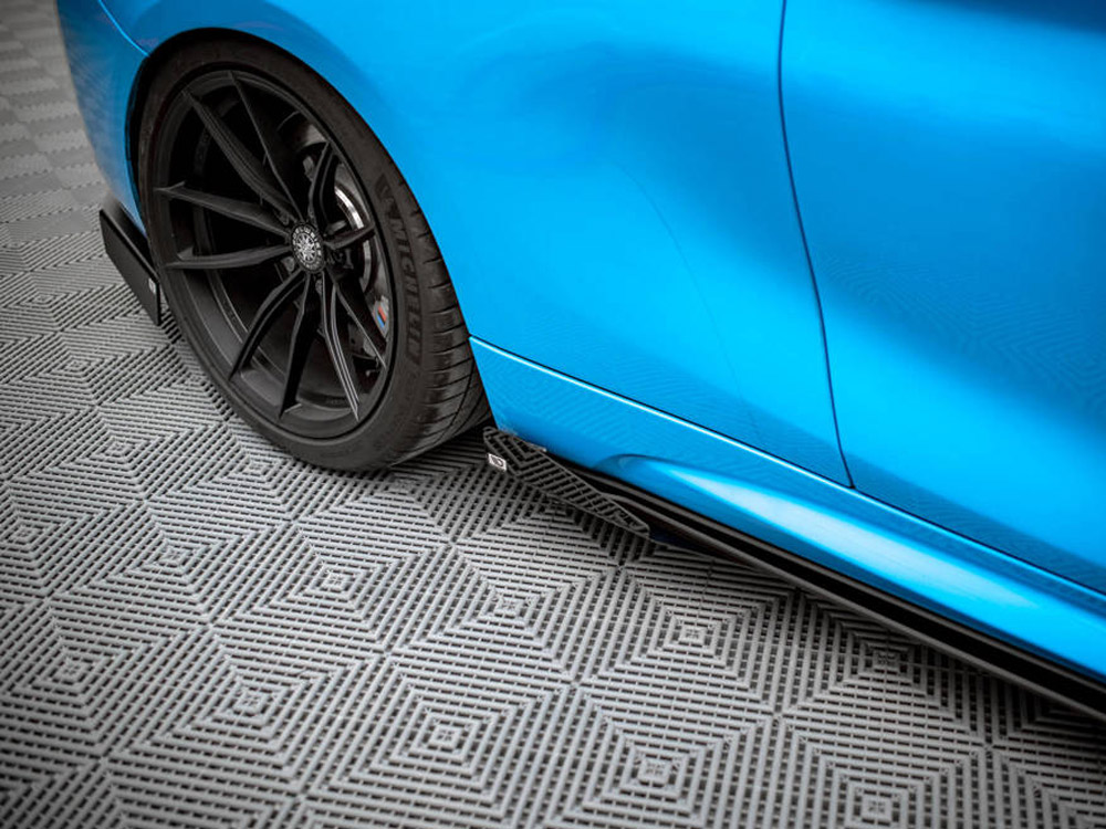 Street PRO Side Skirts Diffusers (+flaps) Bmw M2 F87 (2016-2020) - Image 4