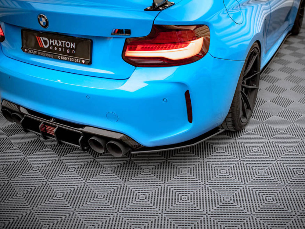 Street PRO Rear Side Splitters Bmw M2 F87 (2016-2020) - Image 3