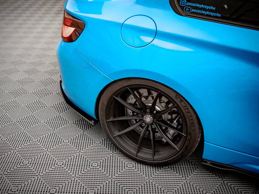 Street PRO Rear Side Splitters Bmw M2 F87 (2016-2020) - Image 4