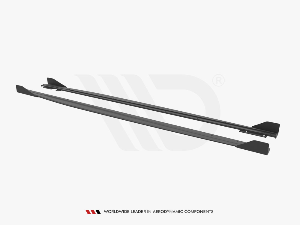 Street PRO Side Skirts Diffusers (+flaps) Audi RS3 Sportback 8Y (2020-) - Image 5