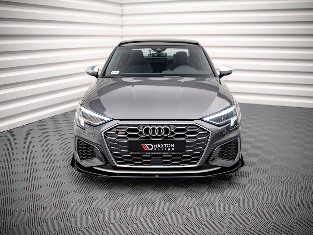 Street PRO Front Splitter V.1 (+flaps) Audi S3 / A3 S-line 8Y (2020-) - Image 3