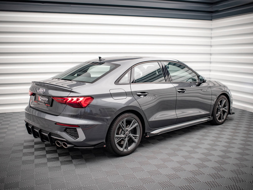 Street PRO Side Skirts Diffusers (+flaps) Audi S3 / A3 S-line 8Y (2020-) - Image 3