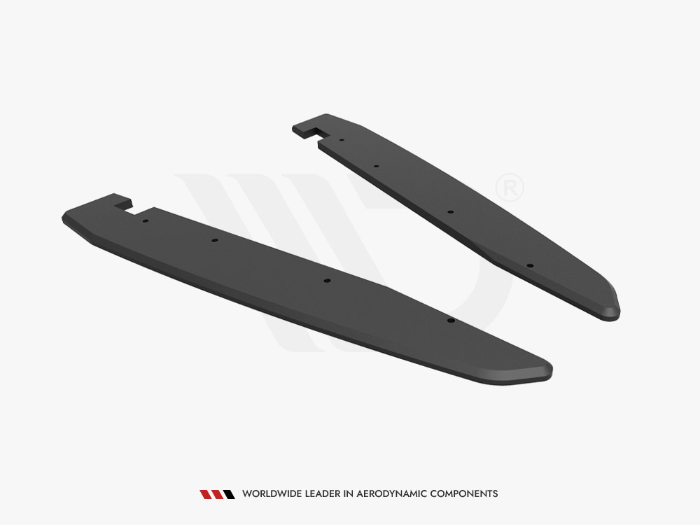Street PRO Rear Side Splitters VW Arteon R (2020-) - Image 5