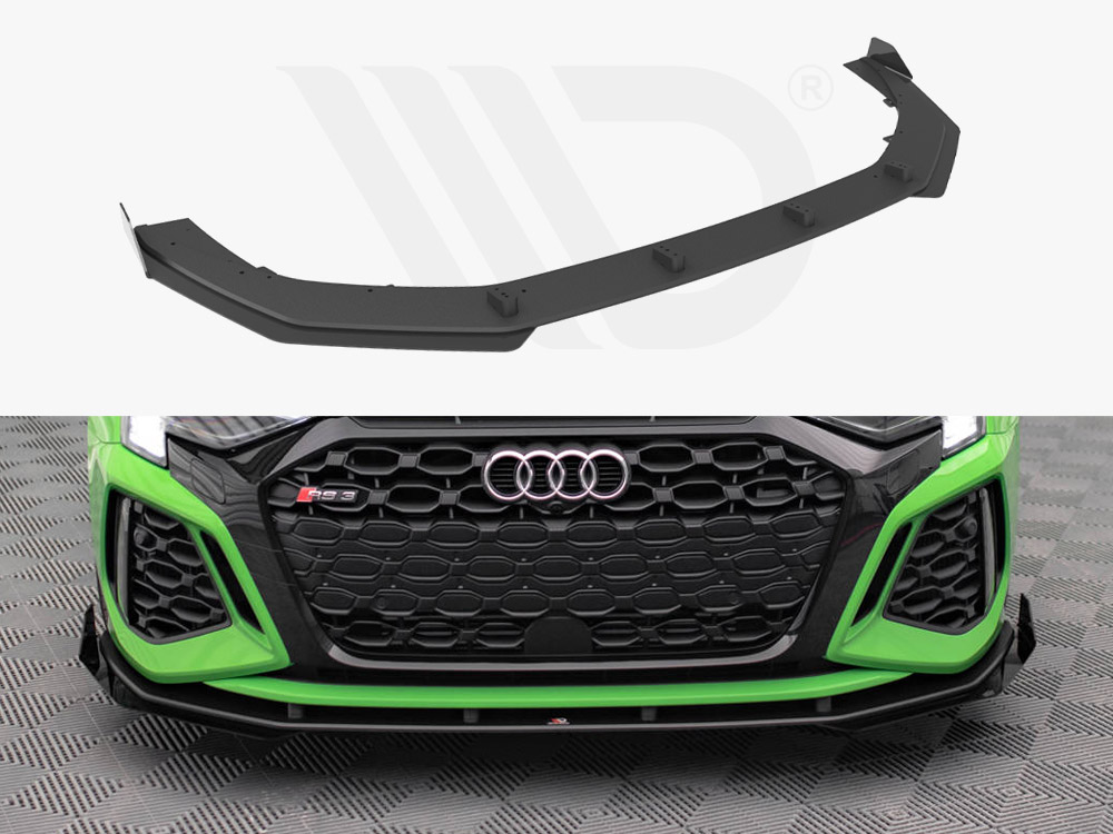 Street PRO Front Splitter V.1 + Flaps Audi RS3 8Y