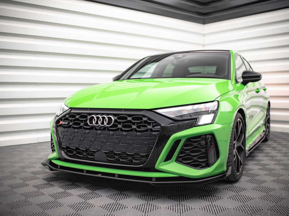 Street PRO Front Splitter V.1 + Flaps Audi RS3 8Y - Image 2