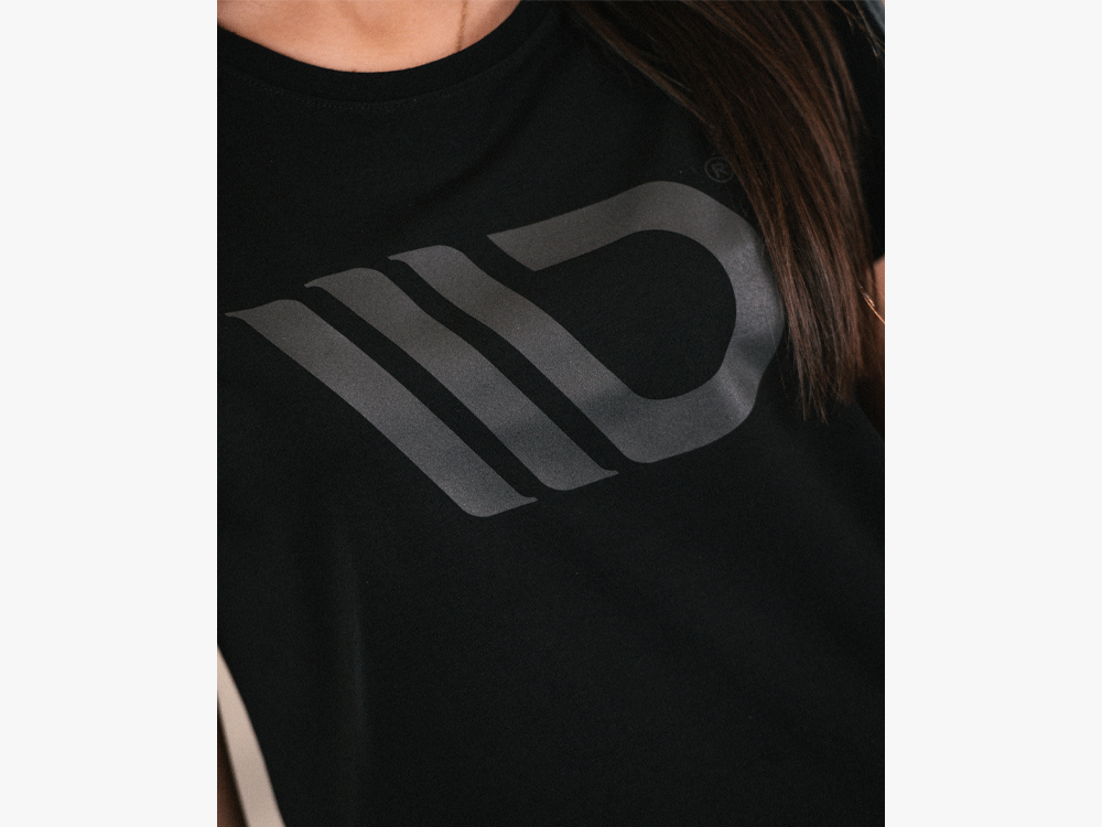 Classic Tshirt Womens Slim - Black - V.2 - Image 4