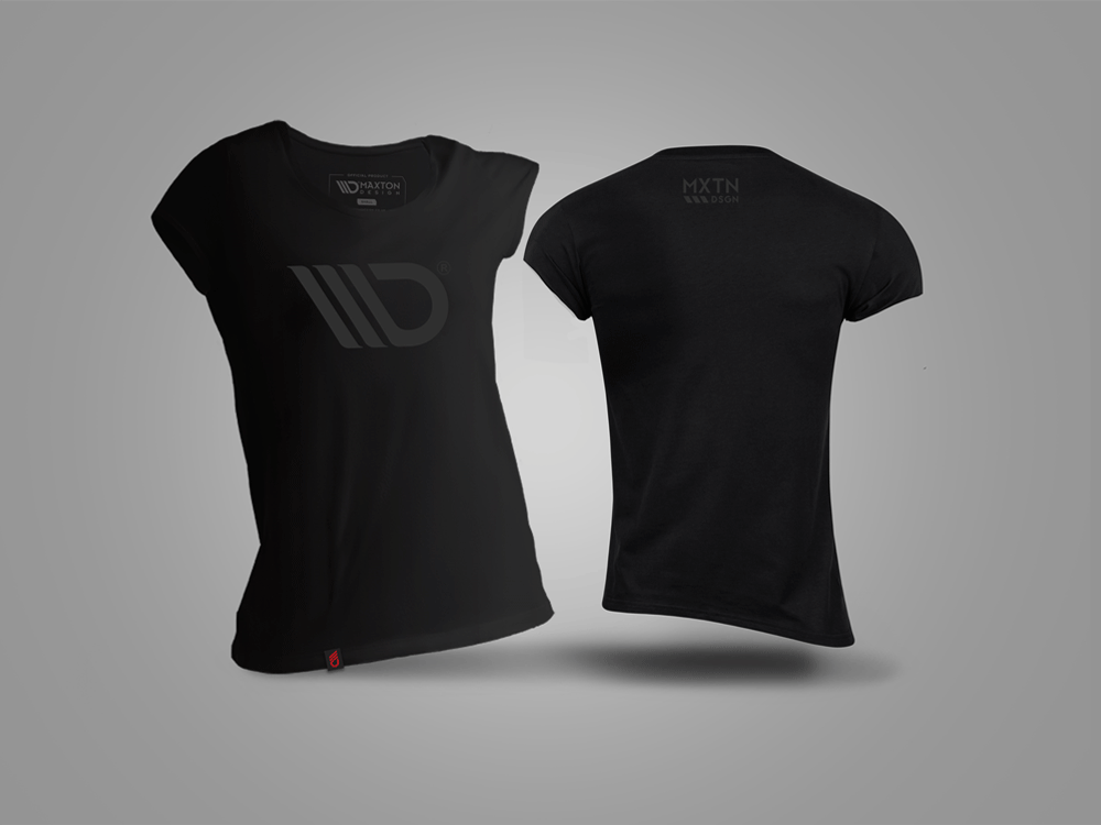 Classic Tshirt Womens Slim - Black - V.2 - Image 6