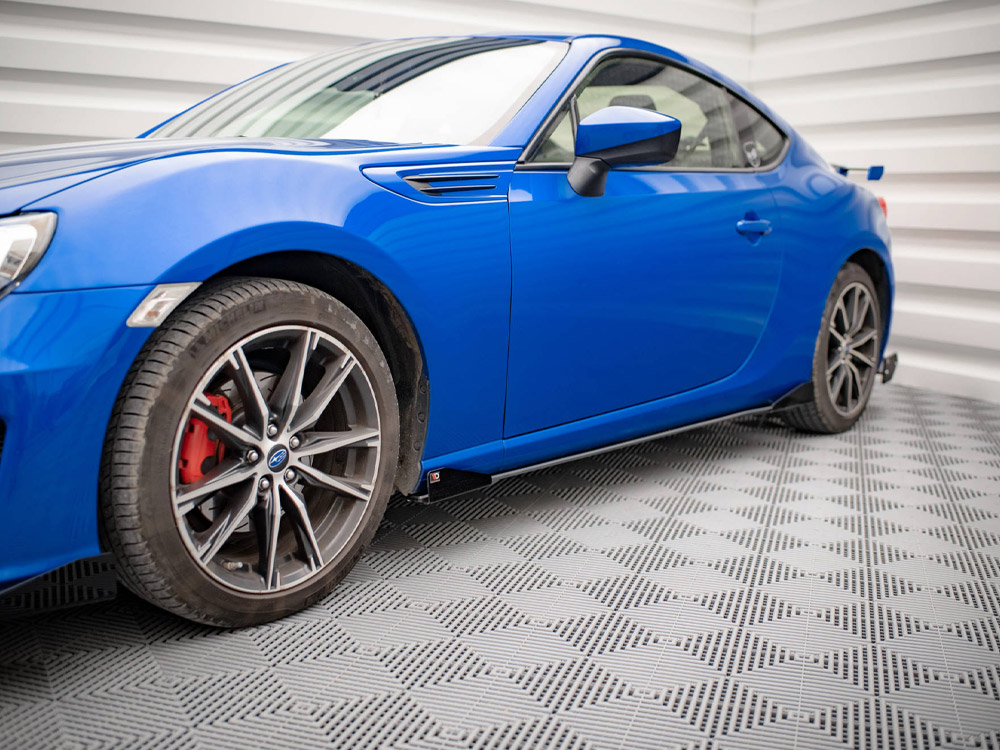 Street PRO Side Skirts Diffusers (+flaps) Subaru BRZ MK1 Facelift (2017-2020) - Image 3