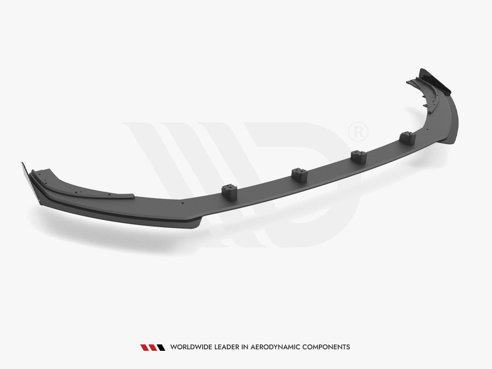 Street PRO Front Splitter V.1 (+flaps) Audi S3 Sportback 8V Facelift - Image 5