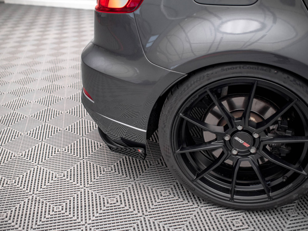 Street PRO Rear Side Splitters (+flaps) Audi S3 Sportback 8V Facelift - Image 3