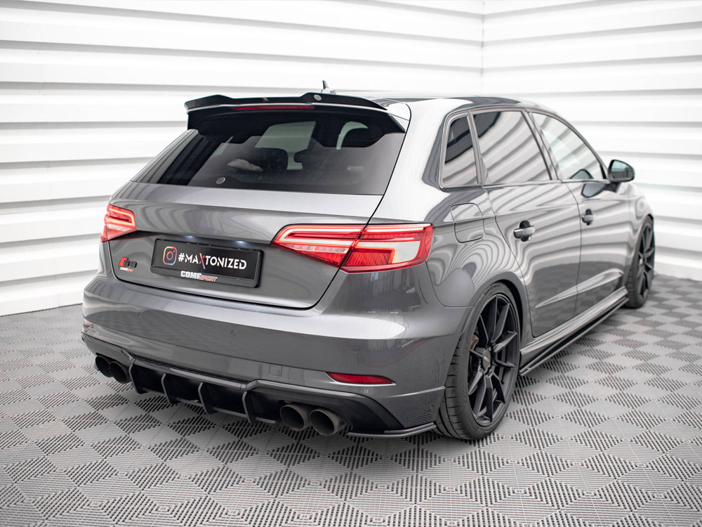 Street PRO Rear Side Splitters Audi S3 Sportback 8V Facelift - Image 2