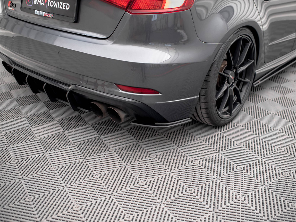 Street PRO Rear Side Splitters Audi S3 Sportback 8V Facelift - Image 4