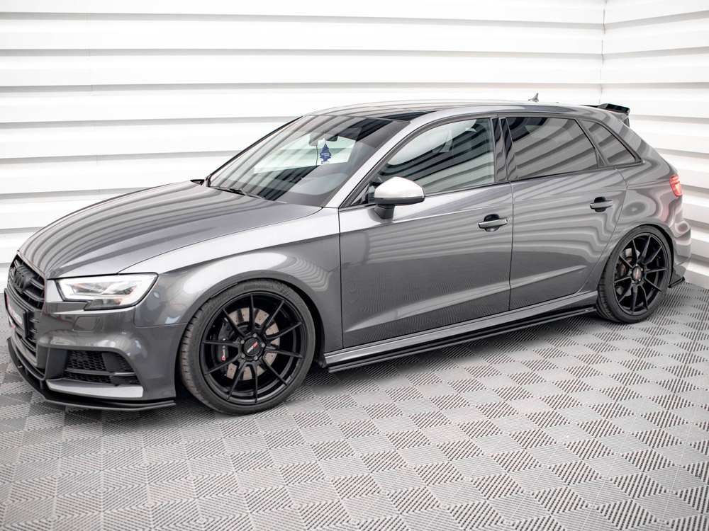 Street PRO Side Skirts Diffusers Audi S3 Sportback 8V Facelift - Image 2