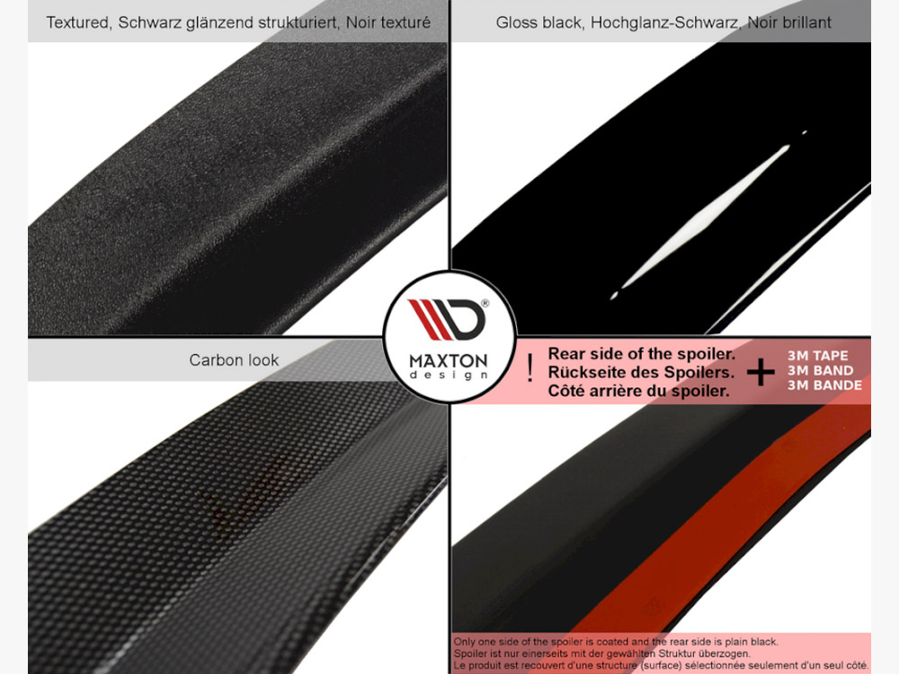 3D Spoiler CAP V.2 BMW X6 M-Pack F16 - Image 11