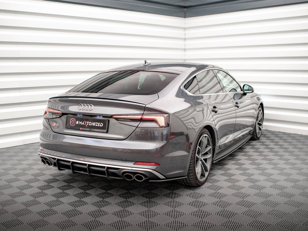 Street PRO Rear Side Splitters Audi S5 Sportback F5 - Image 2