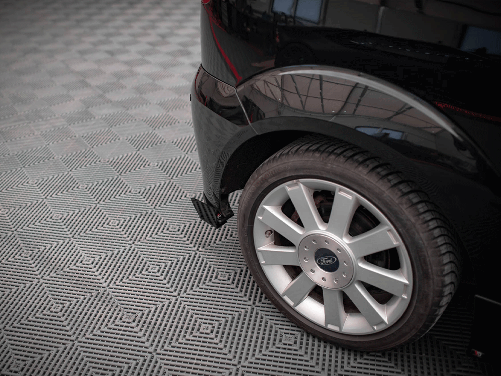 Street PRO Rear Side Splitters + Flaps Ford Fiesta ST Mk6 - Image 4