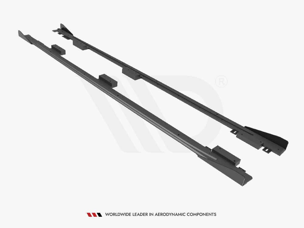 Street PRO Side Skirts Diffusers + Flaps Audi A3 8Y - Image 5
