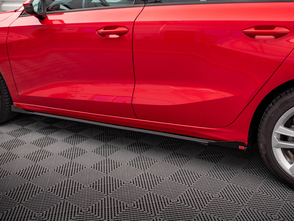 Street PRO Side Skirts Diffusers + Flaps Audi A3 8Y - Image 4