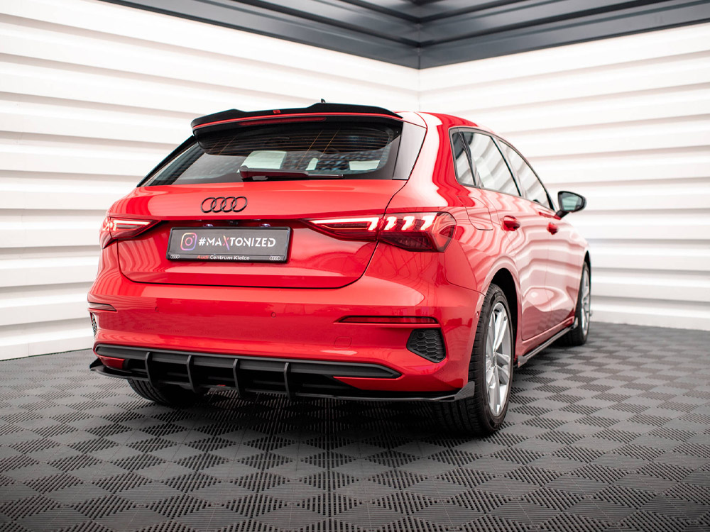 Street PRO Rear Valance + Flaps Audi A3 Sportback 8Y - Image 2