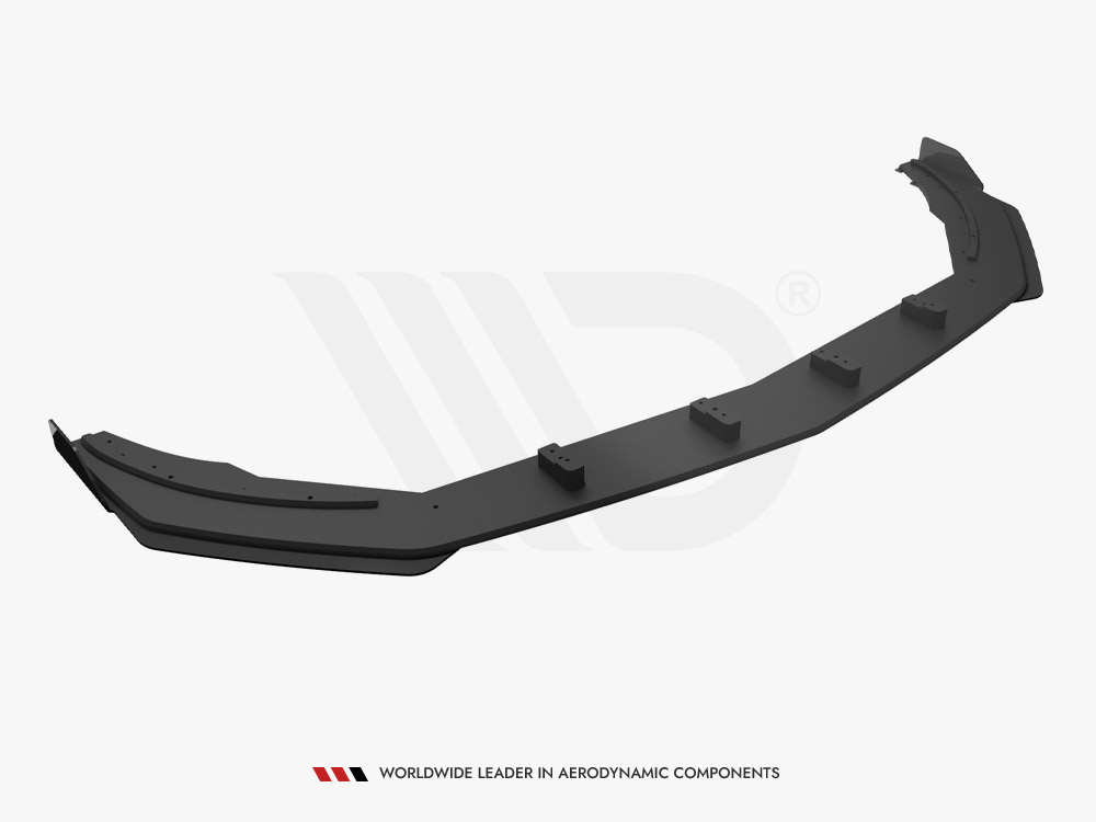 Street PRO Front Splitter + Flaps Mercedes A35 AMG / AMG-Line Aero Pack W177 - Image 5
