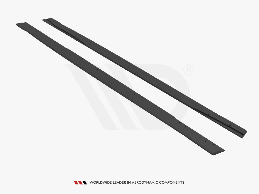 Street PRO Side Skirts Diffusers Mercedes A35 AMG / AMG-Line Aero Pack W177 - Image 5