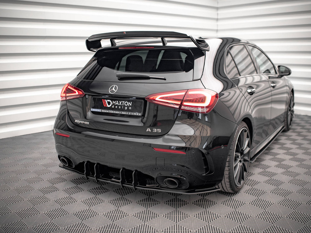 Street PRO Rear Diffuser Mercedes A35 AMG Hatchback Aero Pack W177 - Image 2