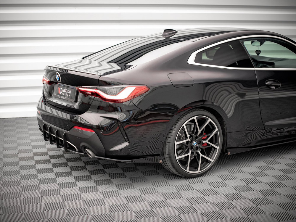 Street Pro Rear Side Splitters + Flaps BMW 4 M-Pack G22 - Image 2
