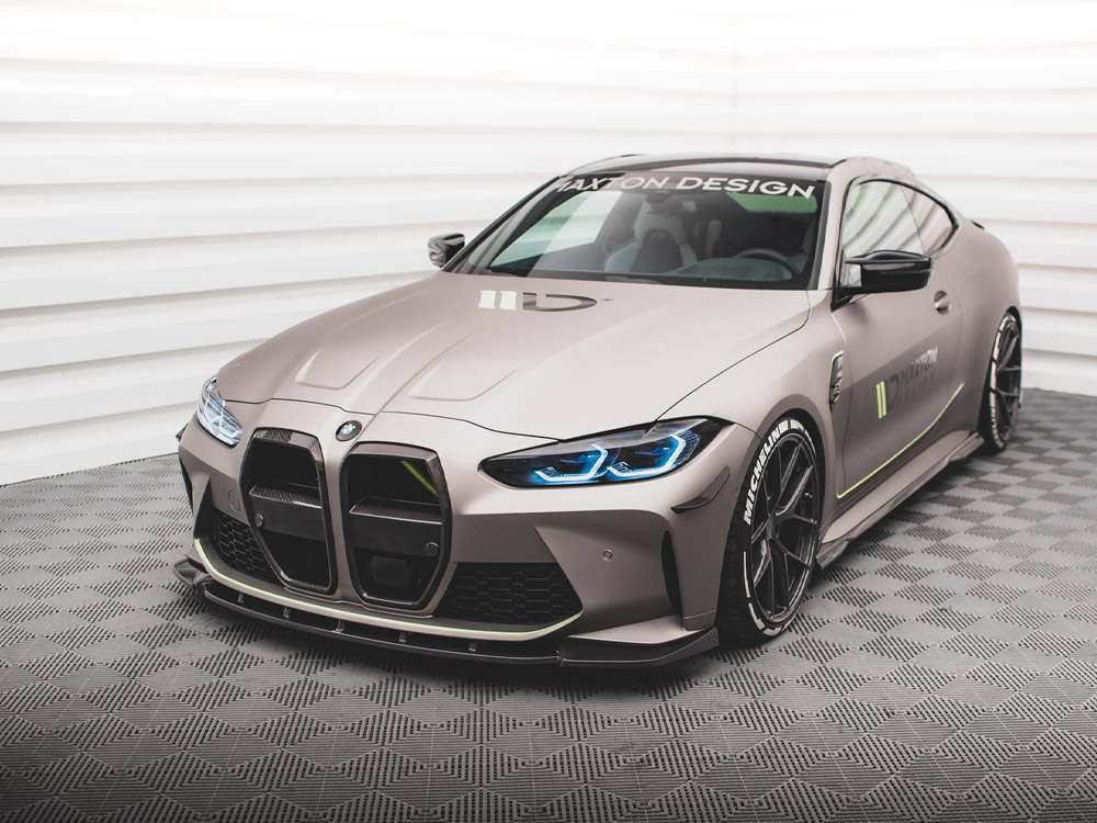 Carbon Fiber Front Splitter V.1 BMW M4 G82 / M3 G80 - Image 3