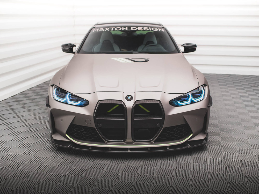 Carbon Fiber Front Splitter V.1 BMW M4 G82 / M3 G80 - Image 5