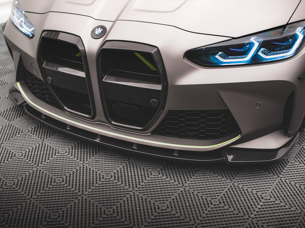 Carbon Fiber Front Splitter V.1 BMW M4 G82 / M3 G80 - Image 8