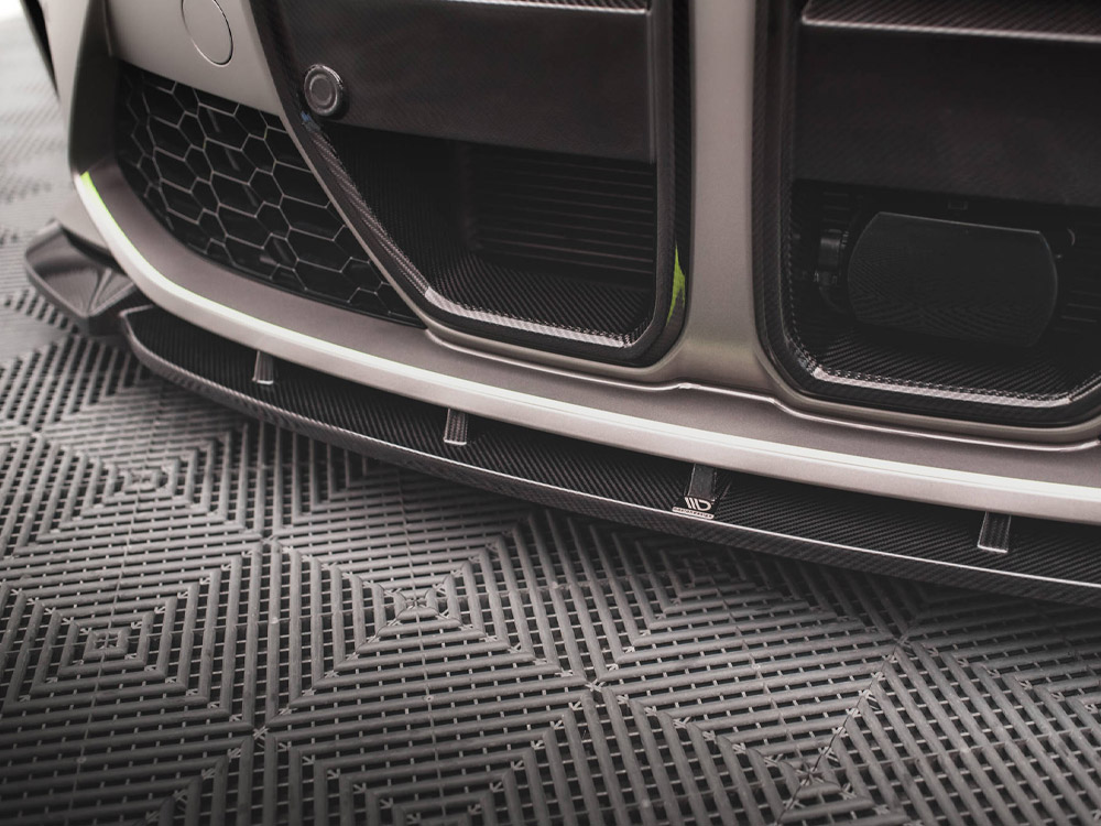 Carbon Fiber Front Splitter V.1 BMW M4 G82 / M3 G80 - Image 9