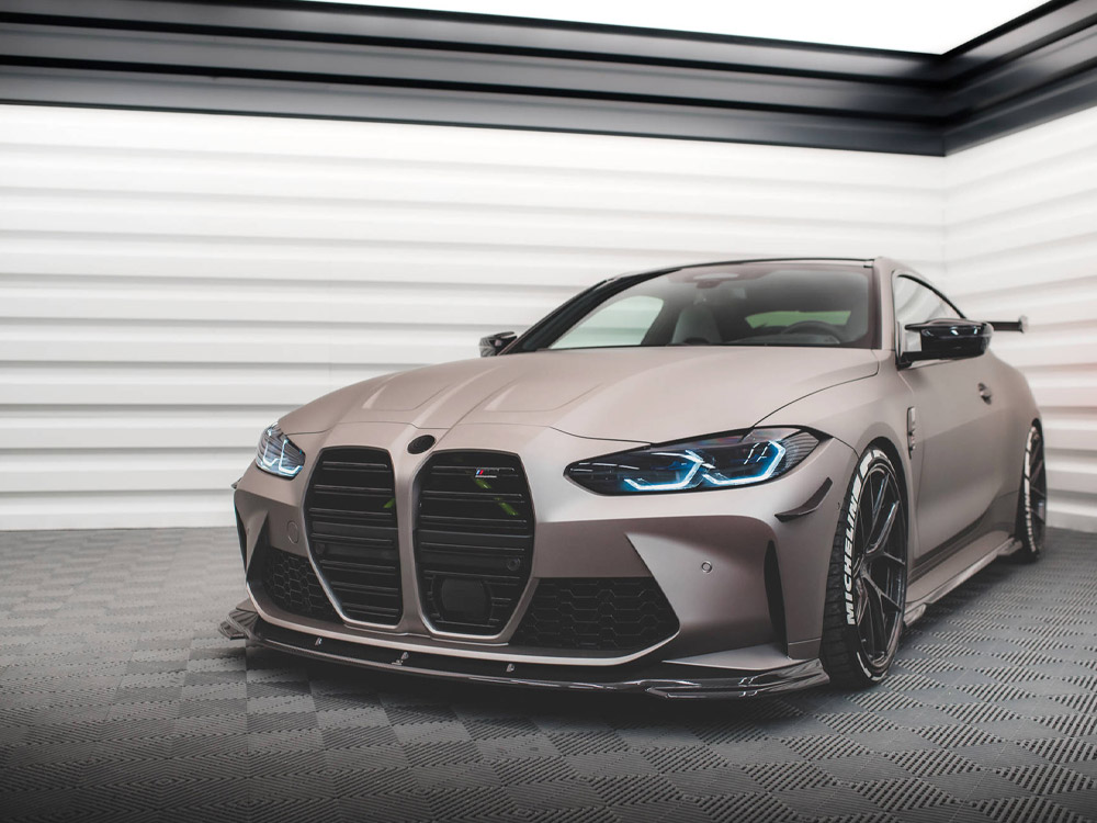 Carbon Fiber Front Splitter V.2 BMW M4 G82 / M3 G80 - Image 3