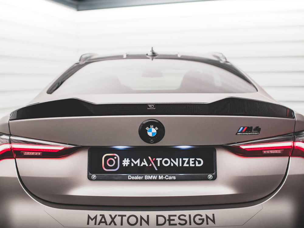 Carbon Fiber Tailgate Spoiler BMW M4 G82 - Image 4