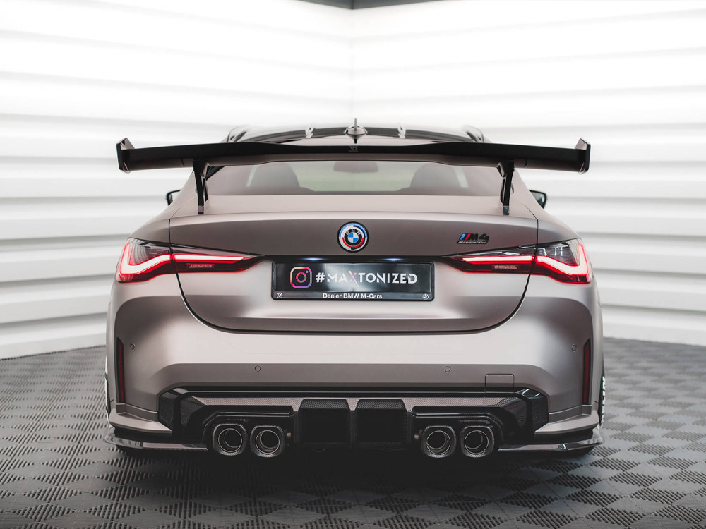 Carbon Fiber Rear Side Splitters BMW M4 G82 - Image 3